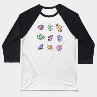 Cute Sea shells Baseball T-Shirt